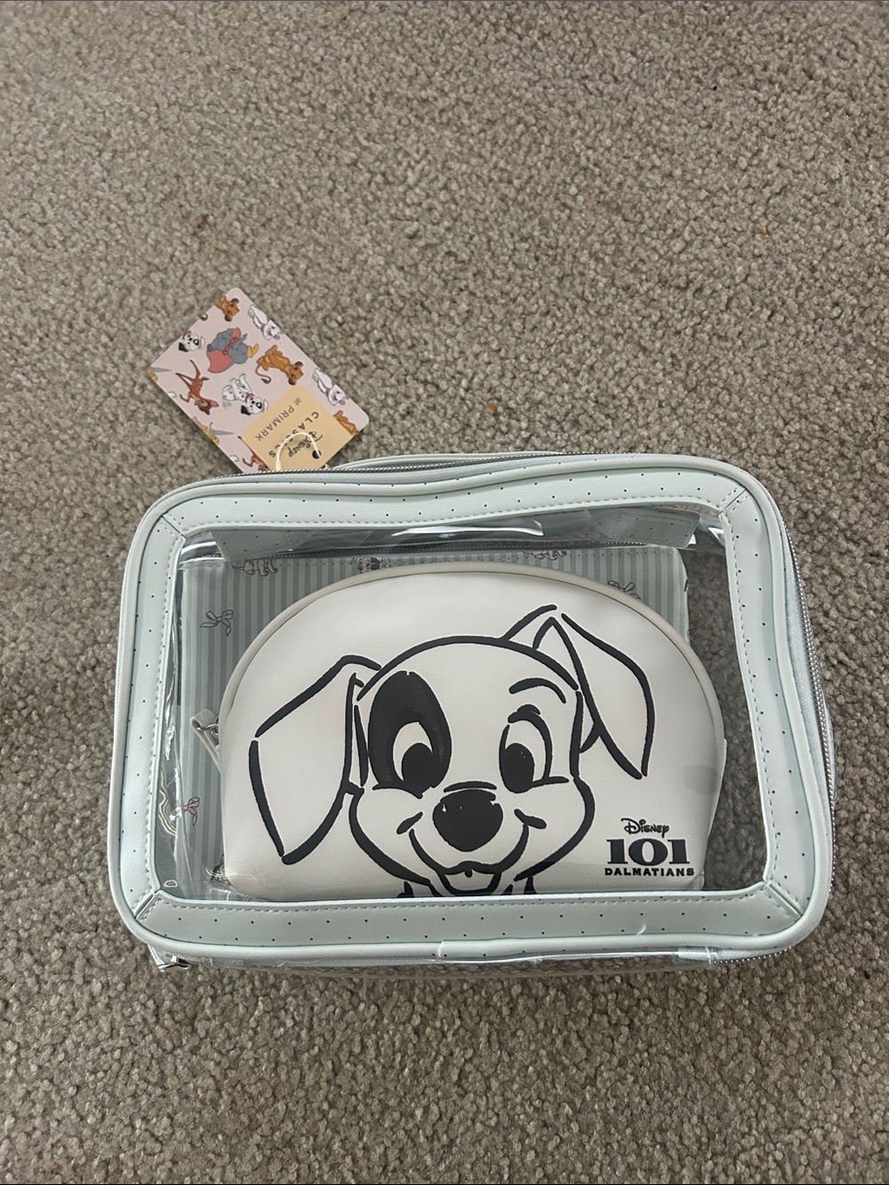 Primark Disney’s 101 Dalmatians 3 In 1 Makeup Bag